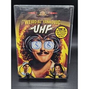 UHF (DVD With Hype Sticker)Weird Al Yankovich Michael Richards David Bowie New
